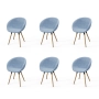 Krzesło KR-502 Ruby Kolory Tkanina Tessero 12 Design Italia 2025-2030